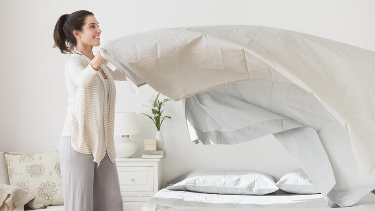 Cómo mantener las sábanas en tu cama
